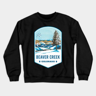 Beaver Creek Colorado Ski Badge Crewneck Sweatshirt